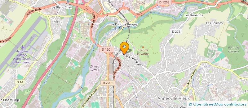 localisation de l'entreprise GROUPE SPELEO DES TROGLODYTES DE NOVEL à ANNECY
