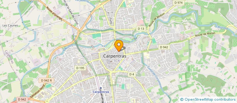 localisation de l'entreprise GROUPE SPELEOLOGIQUE DE CARPENTRAS à CARPENTRAS
