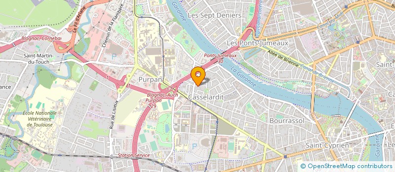 localisation de l'entreprise GROUPE SPELEOLOGIQUE DE TOULOUSE à TOULOUSE