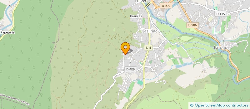 localisation de l'entreprise GROUPE SPELEOLOGIQUE GANGEOIS à GANGES