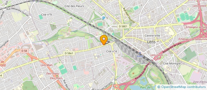 localisation de l'entreprise GROUPE SPM à LENS