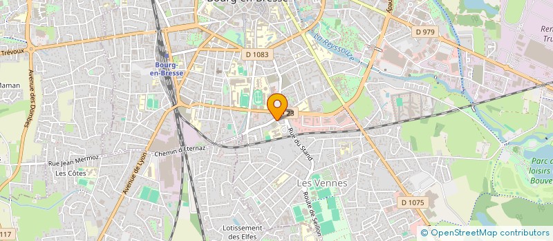 localisation de l'entreprise GROUPE SPORTIF CARRIAT à BOURG-EN-BRESSE
