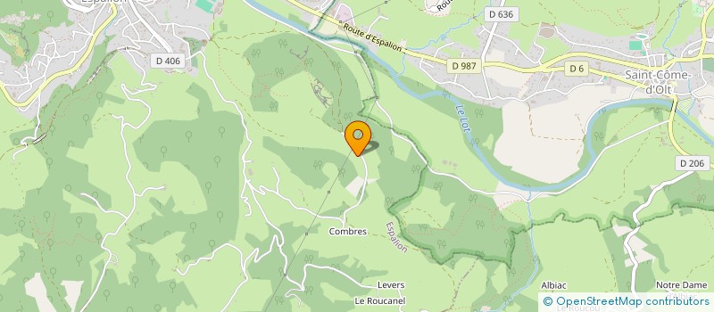 localisation de l'entreprise GROUPE SPORTIF ESPALIONNAIS  ESPALION