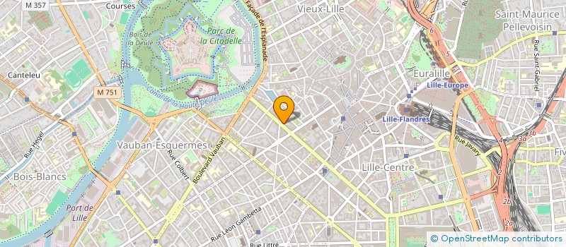 localisation de l'entreprise GROUPE ST CHARLES à LILLE
