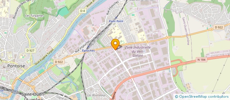 localisation de l'entreprise GROUPE STARTER à SAINT-OUEN-L'AUMONE