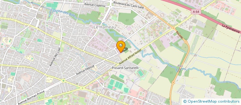 localisation de l'entreprise GROUPE STATIONELEC à PAU