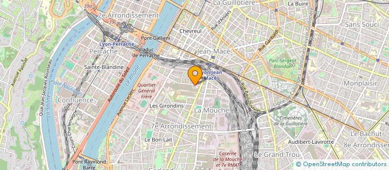 localisation de l'entreprise GROUPE STYL ELEC  LYON