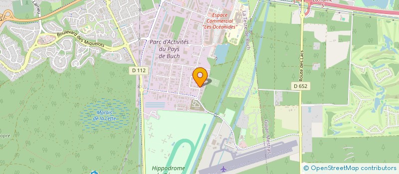 localisation de l'entreprise GROUPE SUD BASSIN à LA TESTE-DE-BUCH