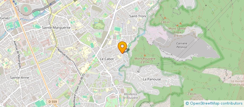 localisation de l'entreprise GROUPE SUD PROVENCE  MARSEILLE 9EME