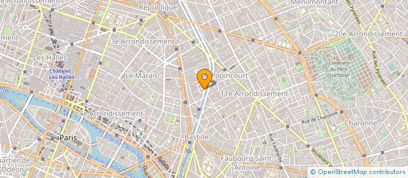 localisation de l'entreprise GROUPE SULIAC  PARIS