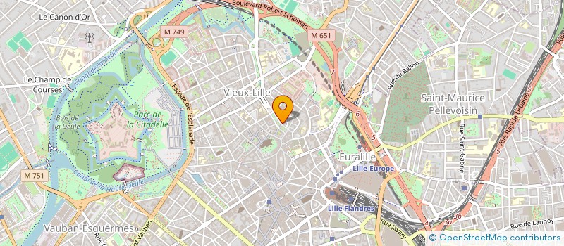 localisation de l'entreprise GROUPE SULLY à LILLE