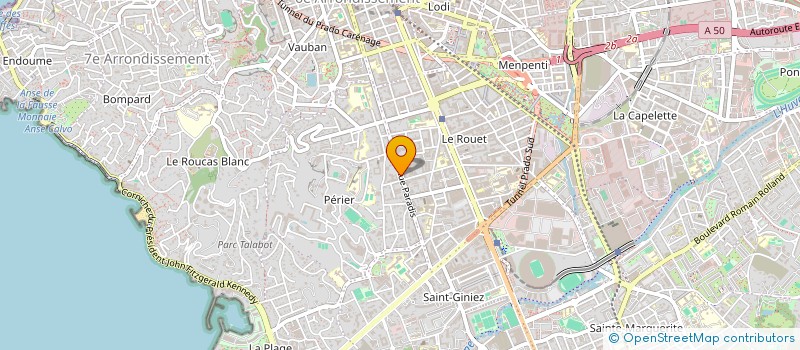 localisation de l'entreprise GROUPE SUN à MARSEILLE