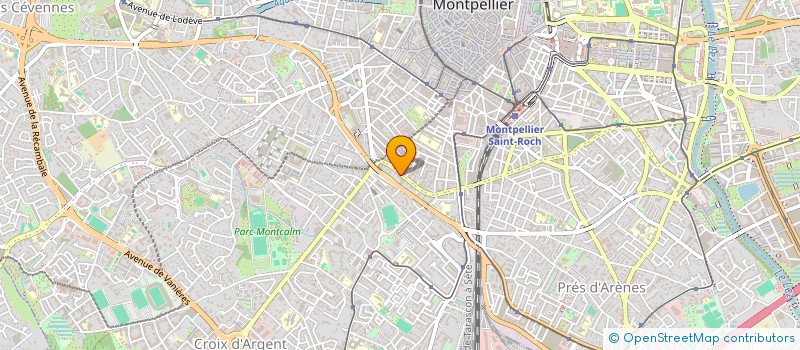 localisation de l'entreprise GROUPE SUNELEC à MONTPELLIER