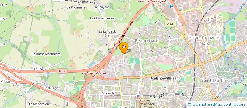 localisation de l'entreprise GROUPE SUPPORT DIFFUS CONSEIL COMMUNICAT à RENNES