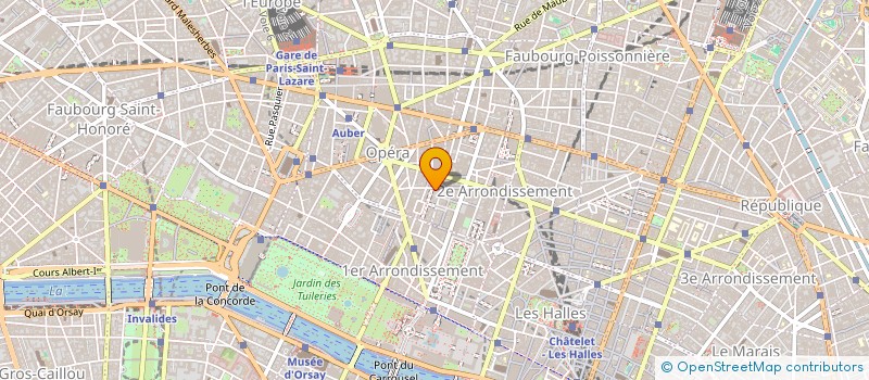 localisation de l'entreprise GROUPE SV DE VIGNERONS FRANCAIS à PARIS