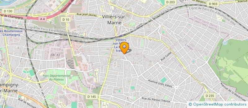 localisation de l'entreprise GROUPE SYLOG  VILLIERS-SUR-MARNE