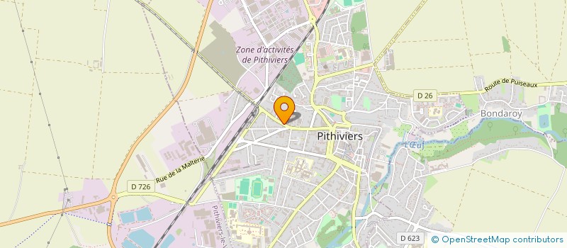 localisation de l'entreprise GROUPE T.C. à PITHIVIERS