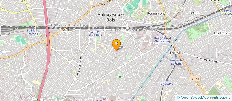 localisation de l'entreprise GROUPE T.C.P.R PARIS à AULNAY-SOUS-BOIS