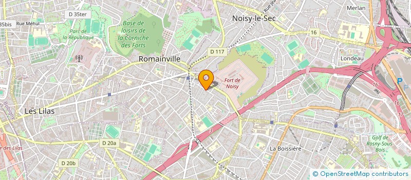 localisation de l'entreprise GROUPE T&J à ROMAINVILLE