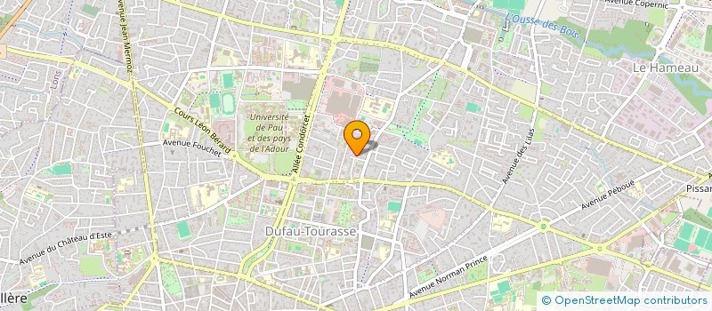 localisation de l'entreprise GROUPE TACHOIRES à PAU