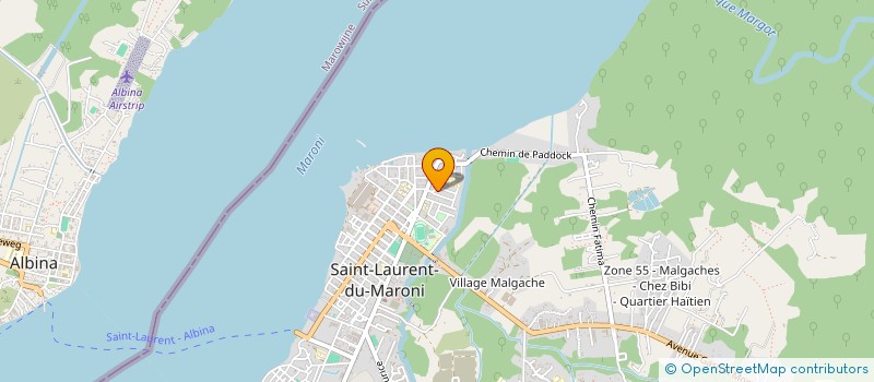 localisation de l'entreprise GROUPE TACTIQUE ALPHA à SAINT-LAURENT-DU-MARONI