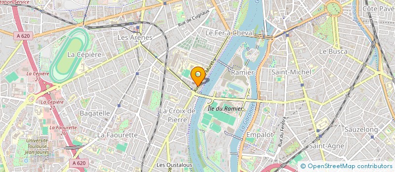 localisation de l'entreprise GROUPE TAL à TOULOUSE
