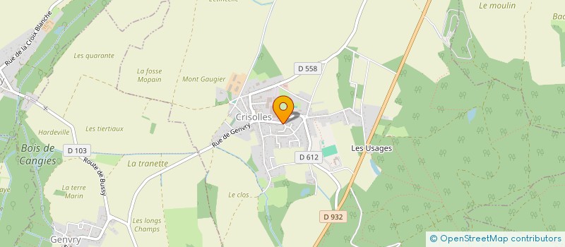 localisation de l'entreprise GROUPE TAMYS à CRISOLLES