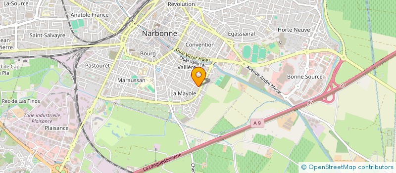 localisation de l'entreprise GROUPE TARRIUS à NARBONNE