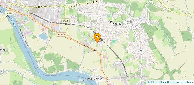 localisation de l'entreprise GROUPE TARVOS à REYRIEUX