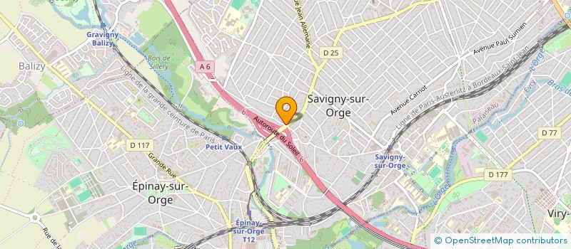 localisation de l'entreprise GROUPE TAVARES à SAVIGNY-SUR-ORGE