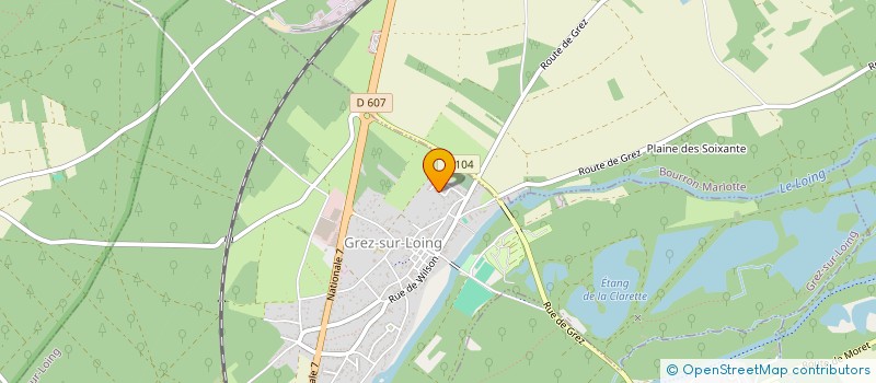 localisation de l'entreprise GROUPE TAXIS SERVICES GTS  SAINT-PIERRE-LES-NEMOURS