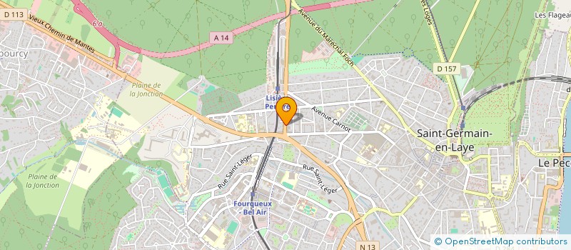 localisation de l'entreprise GROUPE TAYLOR à SAINT-GERMAIN-EN-LAYE
