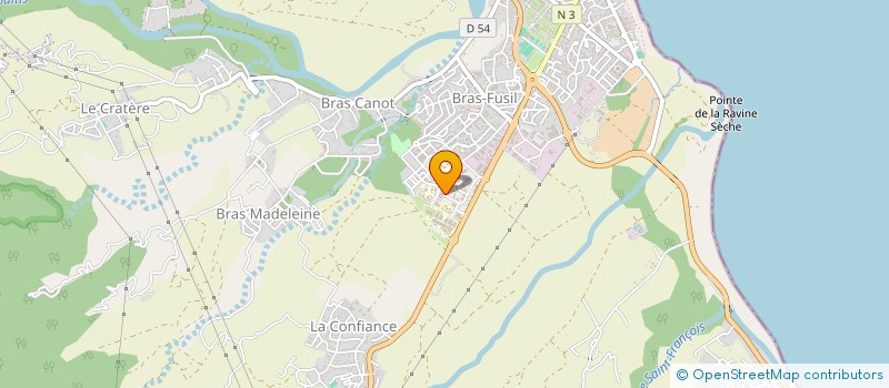localisation de l'entreprise GROUPE TECHER à SAINT-DENIS