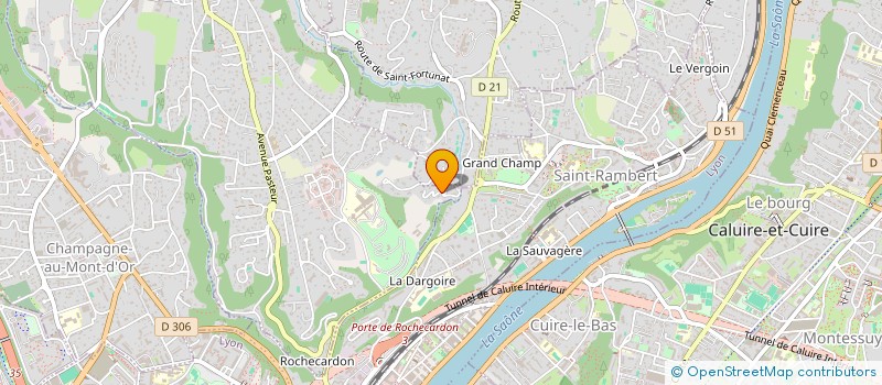 localisation de l'entreprise GROUPE TECHNIQUE 69 à SAINT-DIDIER-AU-MONT-D OR