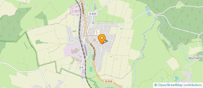 localisation de l'entreprise GROUPE TECHNIQUE ARMATURE à DIEMERINGEN