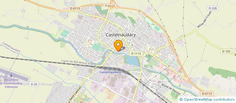 localisation de l'entreprise GROUPE TECHNIQUE SCIENTIFIQUE MEDICAL à CASTELNAUDARY