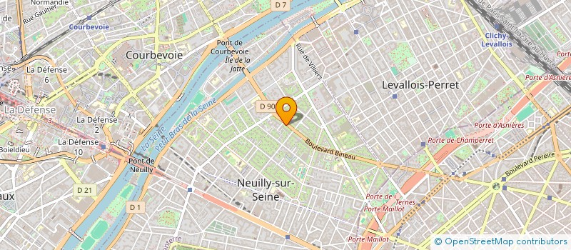 localisation de l'entreprise GROUPE TELECOM ENTREPRISE / SERVICES HAUT DEBIT à NEUILLY-SUR-SEINE