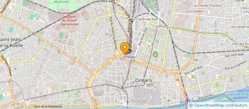 localisation de l'entreprise GROUPE TEMPO à ORLEANS