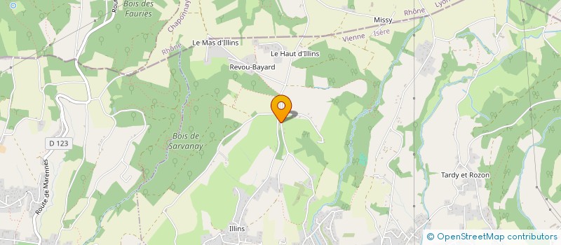 localisation de l'entreprise GROUPE TENBO à CORBAS