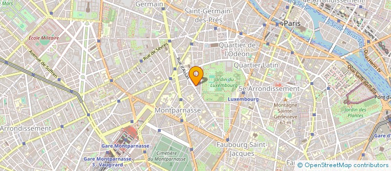 localisation de l'entreprise GROUPE THEATRE OFFERT TOFF  PARIS