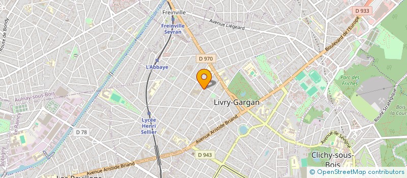 localisation de l'entreprise GROUPE TM  LIVRY-GARGAN