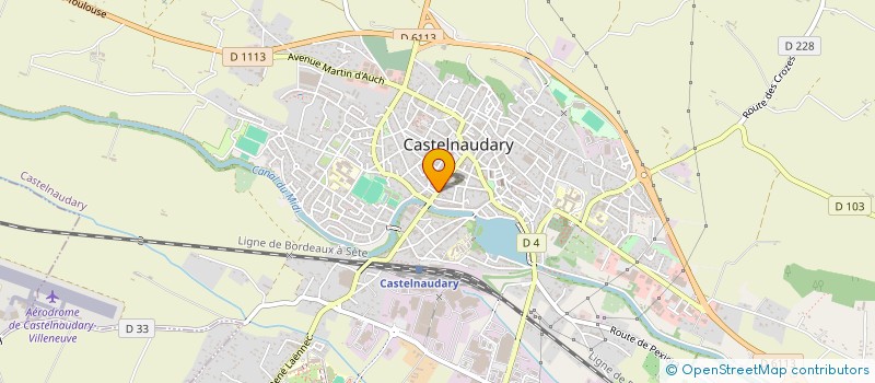 localisation de l'entreprise GROUPE TN à CASTELNAUDARY