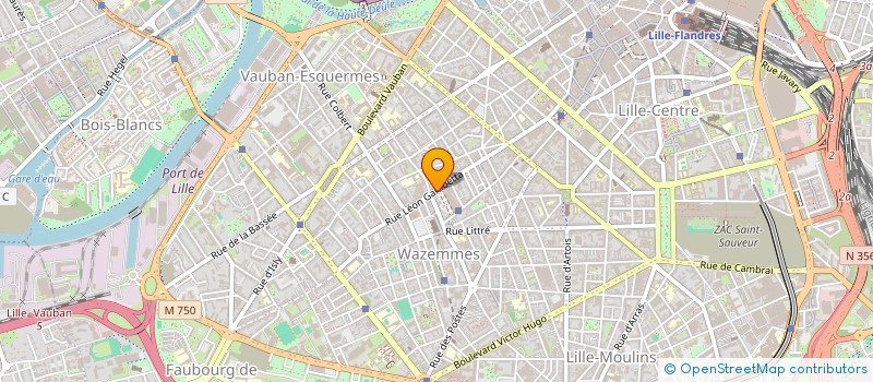 localisation de l'entreprise GROUPE TNDT  LILLE