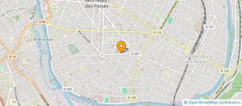 localisation de l'entreprise GROUPE TOUIMER BIO à SAINT-MAUR-DES-FOSSES