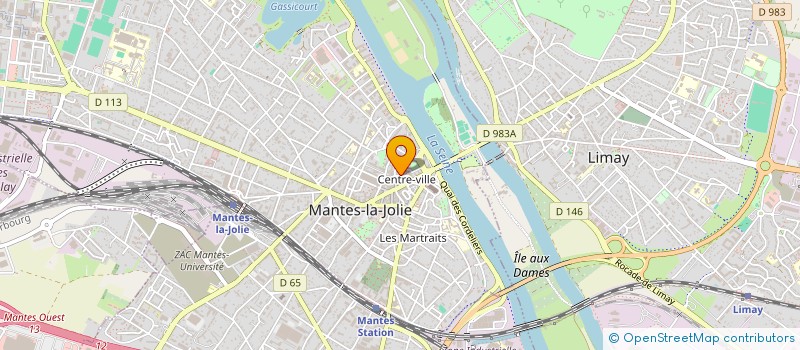 localisation de l'entreprise GROUPE TRANDIPUB à MANTES-LA-JOLIE
