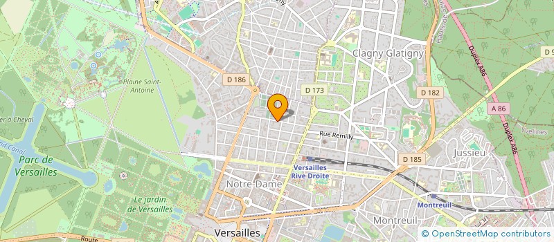 localisation de l'entreprise GROUPE TRANSITION VERTE à VERSAILLES