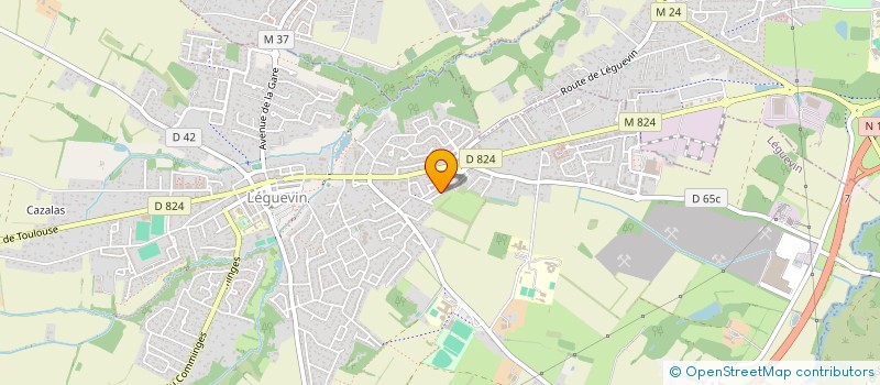 localisation de l'entreprise GROUPE TRANSPORT OUARDAD  LEGUEVIN