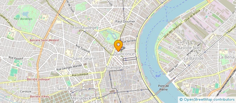 localisation de l'entreprise GROUPE TRIANGLE INVESTISSEMENTS à BORDEAUX