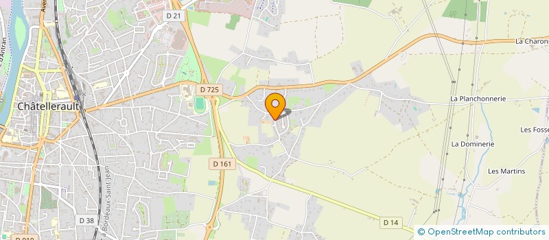 localisation de l'entreprise GROUPE TROCH à CHATELLERAULT