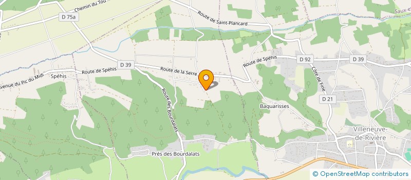 localisation de l'entreprise GROUPE TSI  BORDES-DE-RIVIERE